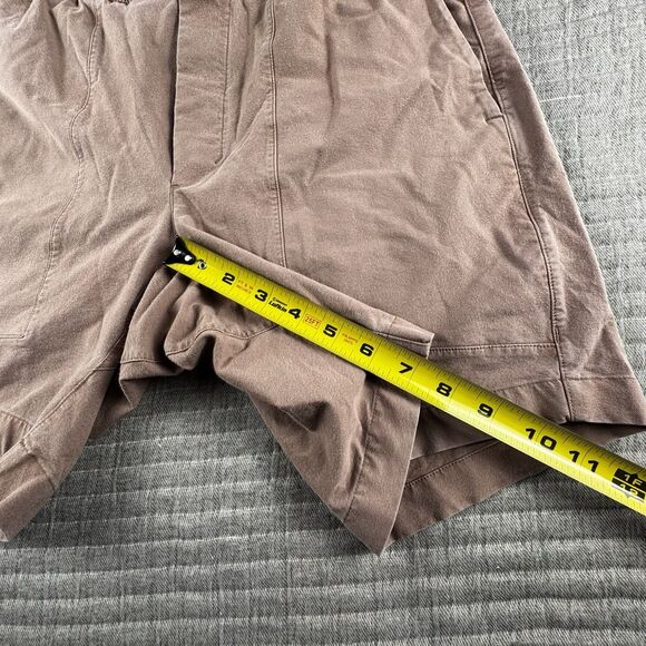 Lululemon Bowline Short Mens M Pink 7" Athletic Stretch Performance Drawstring - Picture 3 of 8